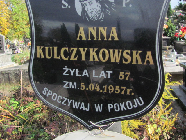 Anna Kulczykowska 1899 Brzeziny k/Morawicy - Grobonet - Wyszukiwarka osób pochowanych