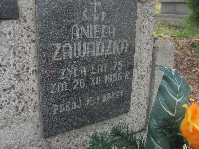 Aniela Zawadzka 1911 Brzeziny k/Morawicy - Grobonet - Wyszukiwarka osób pochowanych