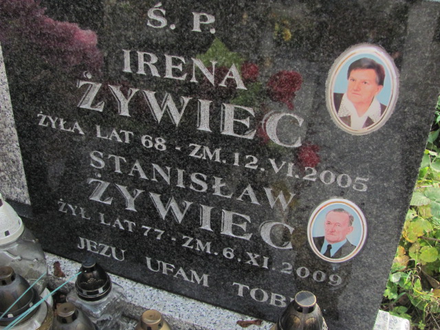 Irena Żywiec Brzeziny k/Morawicy - Grobonet - Wyszukiwarka osób pochowanych