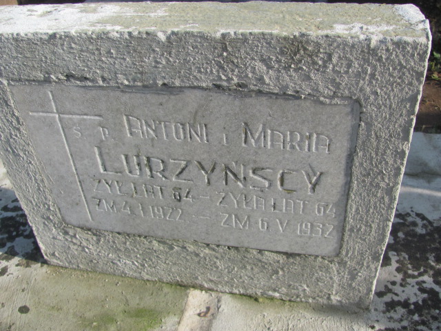 Antoni Lurzyński 1858 Brzeziny k/Morawicy - Grobonet - Wyszukiwarka osób pochowanych