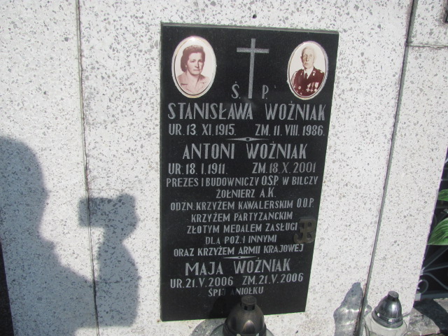 Maja Woźniak 2006 Brzeziny k/Morawicy - Grobonet - Wyszukiwarka osób pochowanych