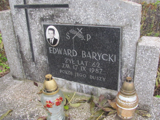 Edward Barycki 1925 Brzeziny k/Morawicy - Grobonet - Wyszukiwarka osób pochowanych