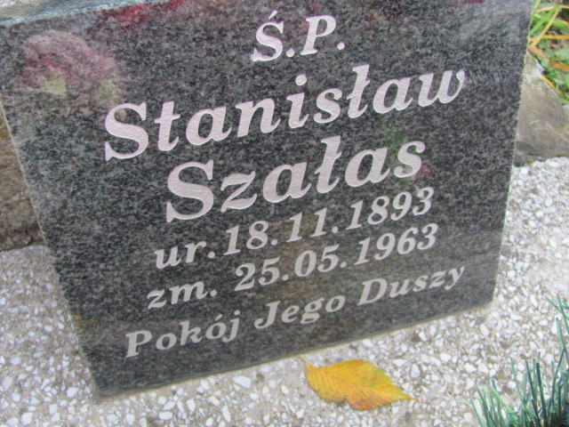Stanisław Szałas 1893 Brzeziny k/Morawicy - Grobonet - Wyszukiwarka osób pochowanych