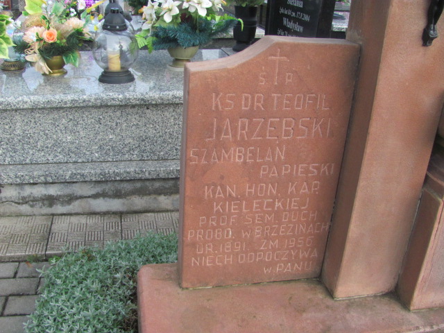 Teofil Jarzębski 1891 Brzeziny k/Morawicy - Grobonet - Wyszukiwarka osób pochowanych