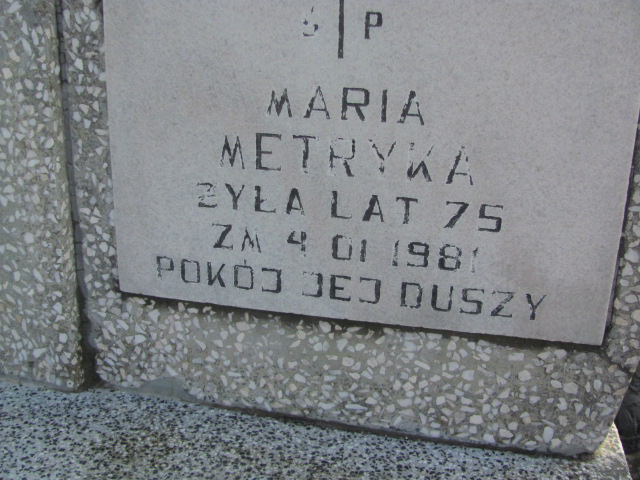 Marianna Metryka 1906 Brzeziny k/Morawicy - Grobonet - Wyszukiwarka osób pochowanych