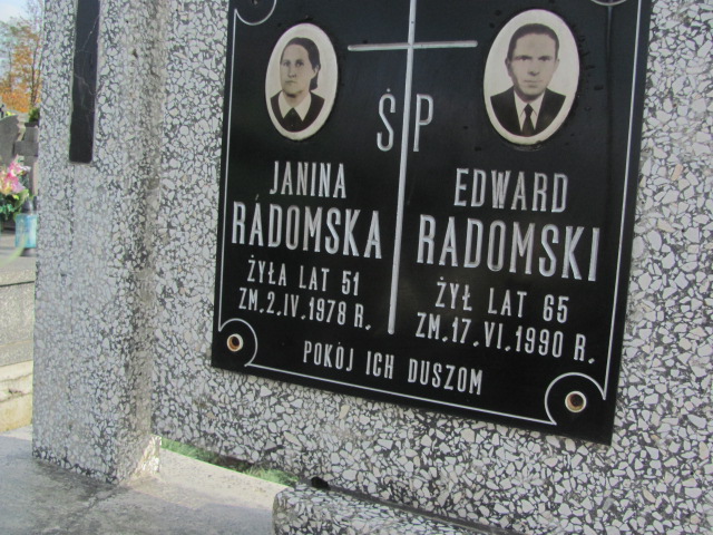 Janina Radomska 1921 Brzeziny k/Morawicy - Grobonet - Wyszukiwarka osób pochowanych