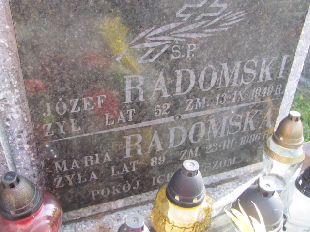 Maria Radomska 1897 Brzeziny k/Morawicy - Grobonet - Wyszukiwarka osób pochowanych