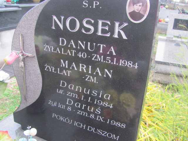 Grób Dariusz Nosek