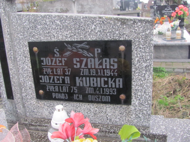 Józefa Kubicka 1918 Brzeziny k/Morawicy - Grobonet - Wyszukiwarka osób pochowanych