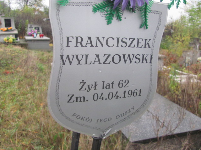 Franciszek Wylazowski 1899 Brzeziny k/Morawicy - Grobonet - Wyszukiwarka osób pochowanych